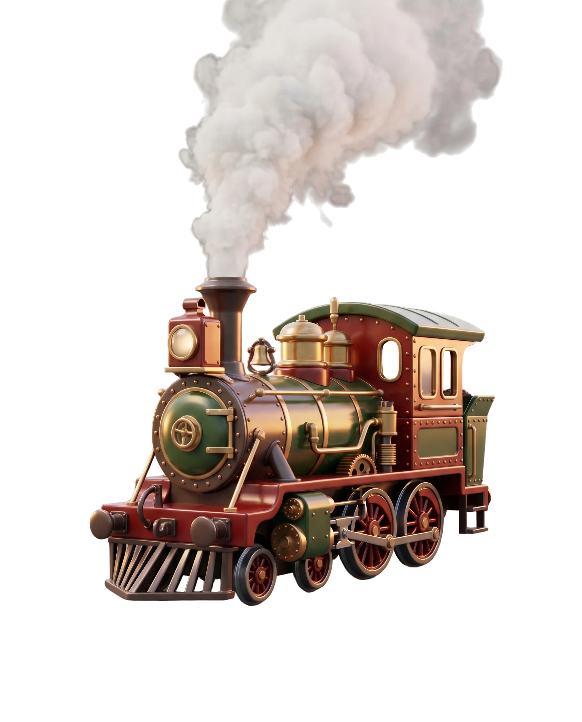 Rendered locomotive